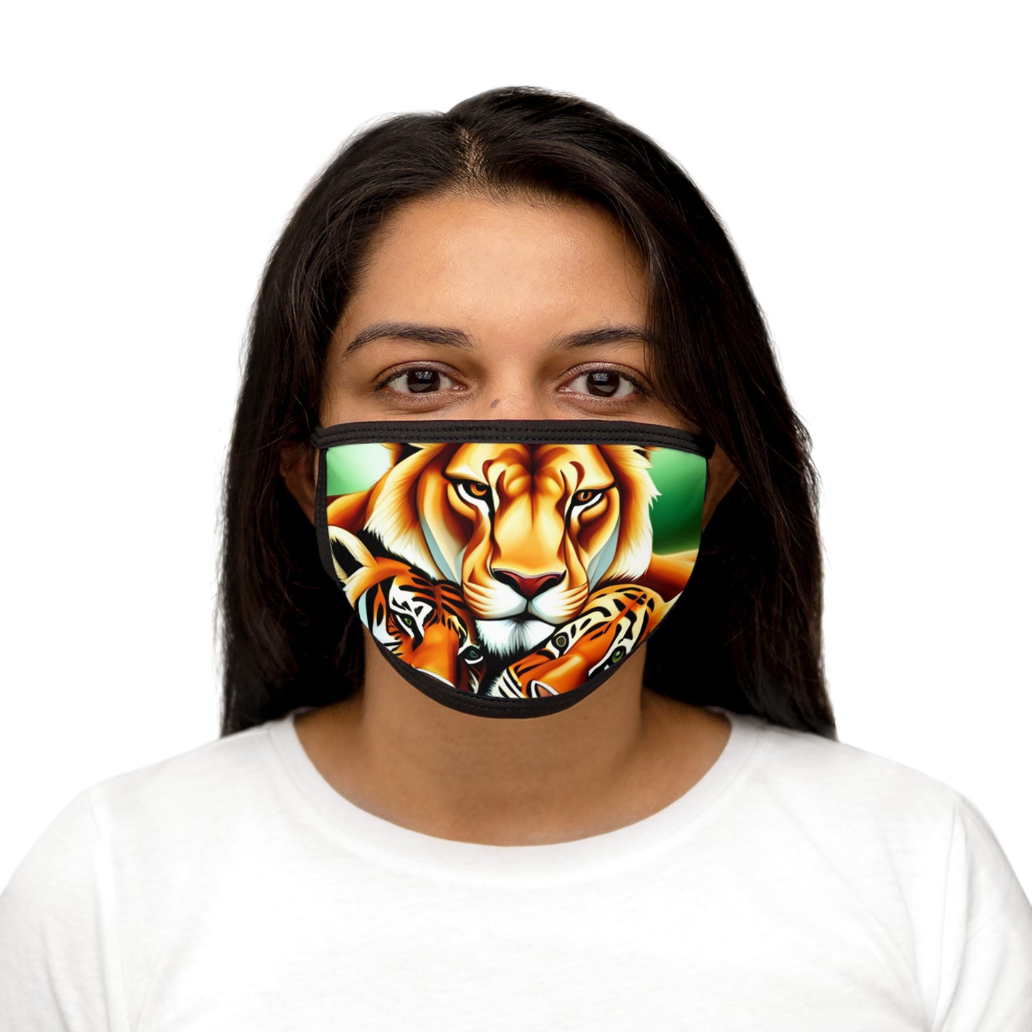 LION Mixed-Fabric Face Mask