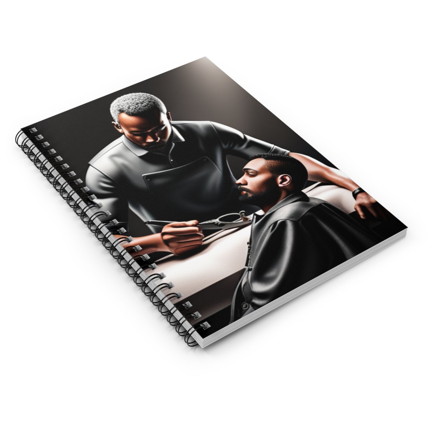 BARBER Spiral Notebook - Ruled Line