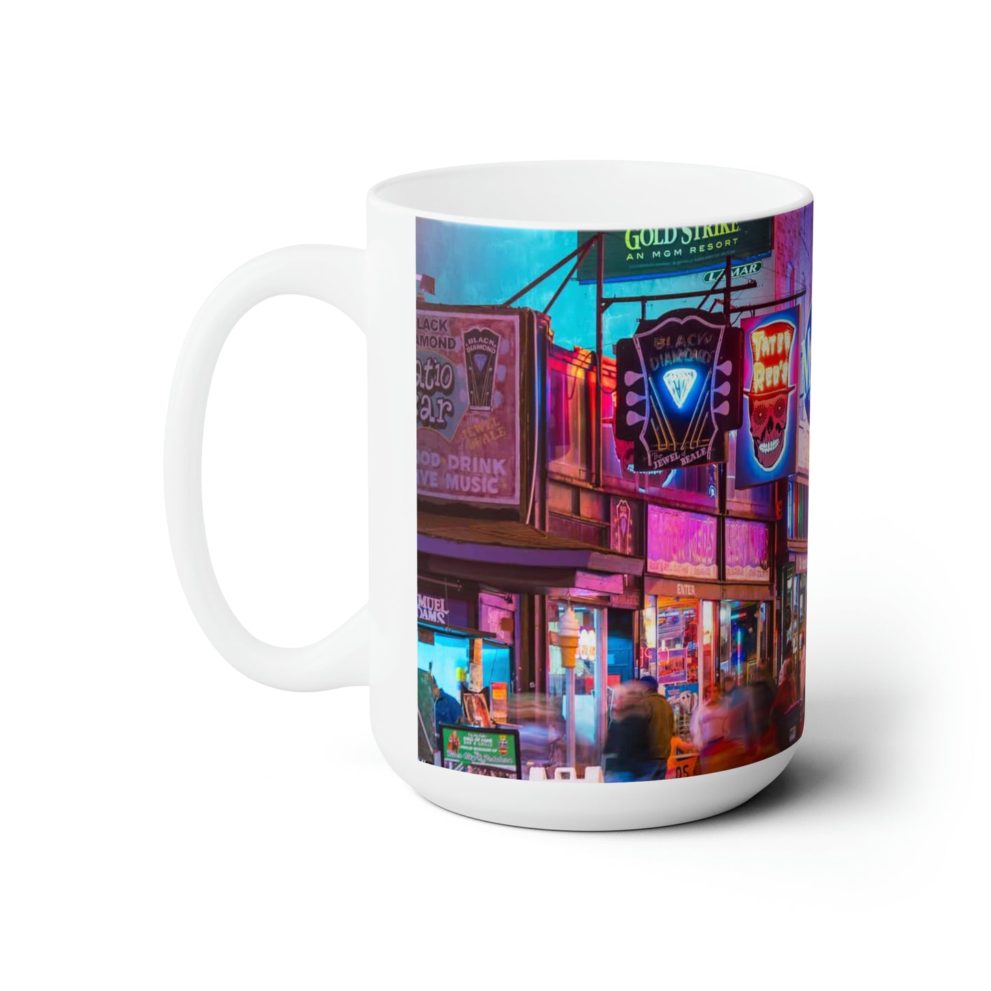 MEMPHIS BEALE STREET Ceramic Mug 15oz
