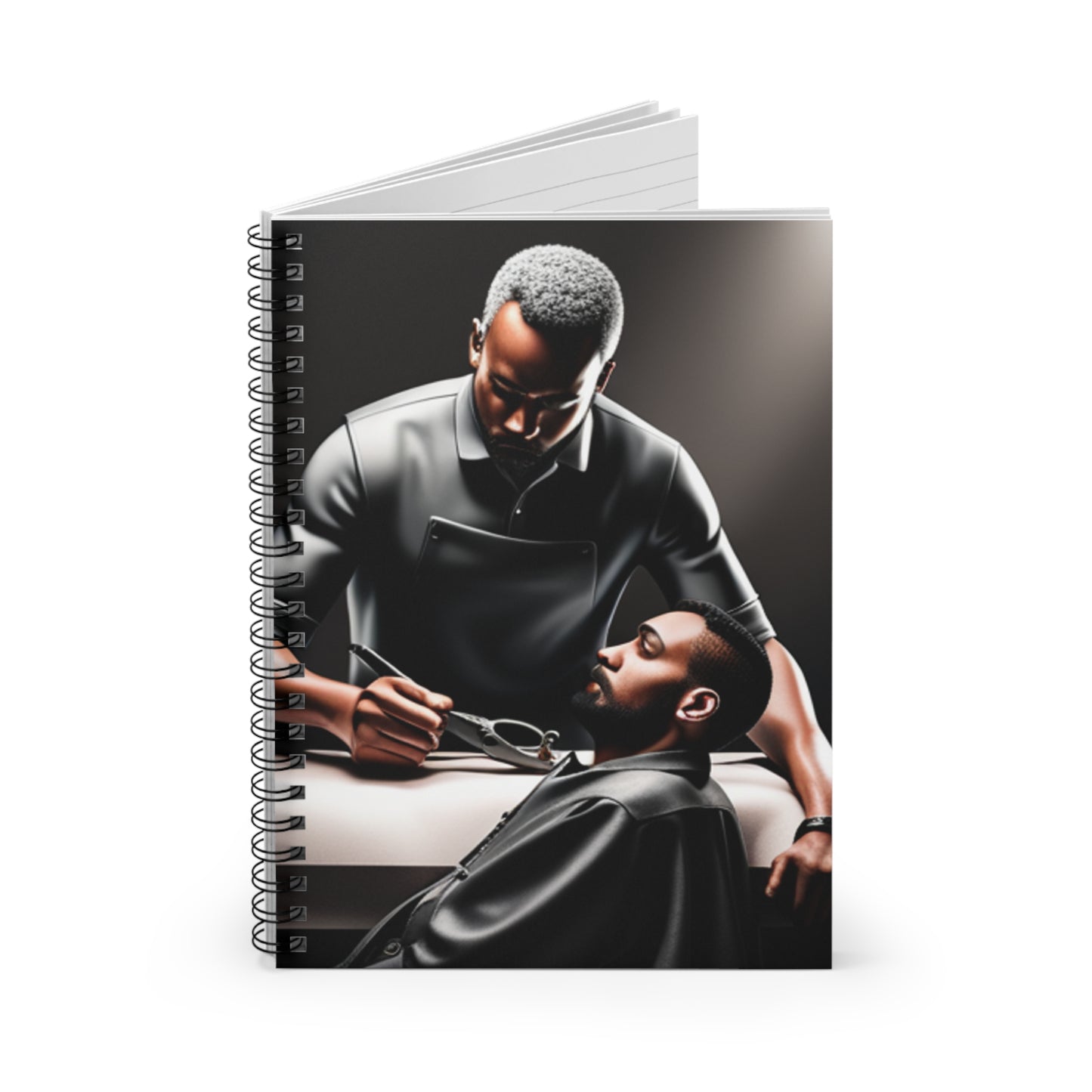 BARBER Spiral Notebook - Ruled Line