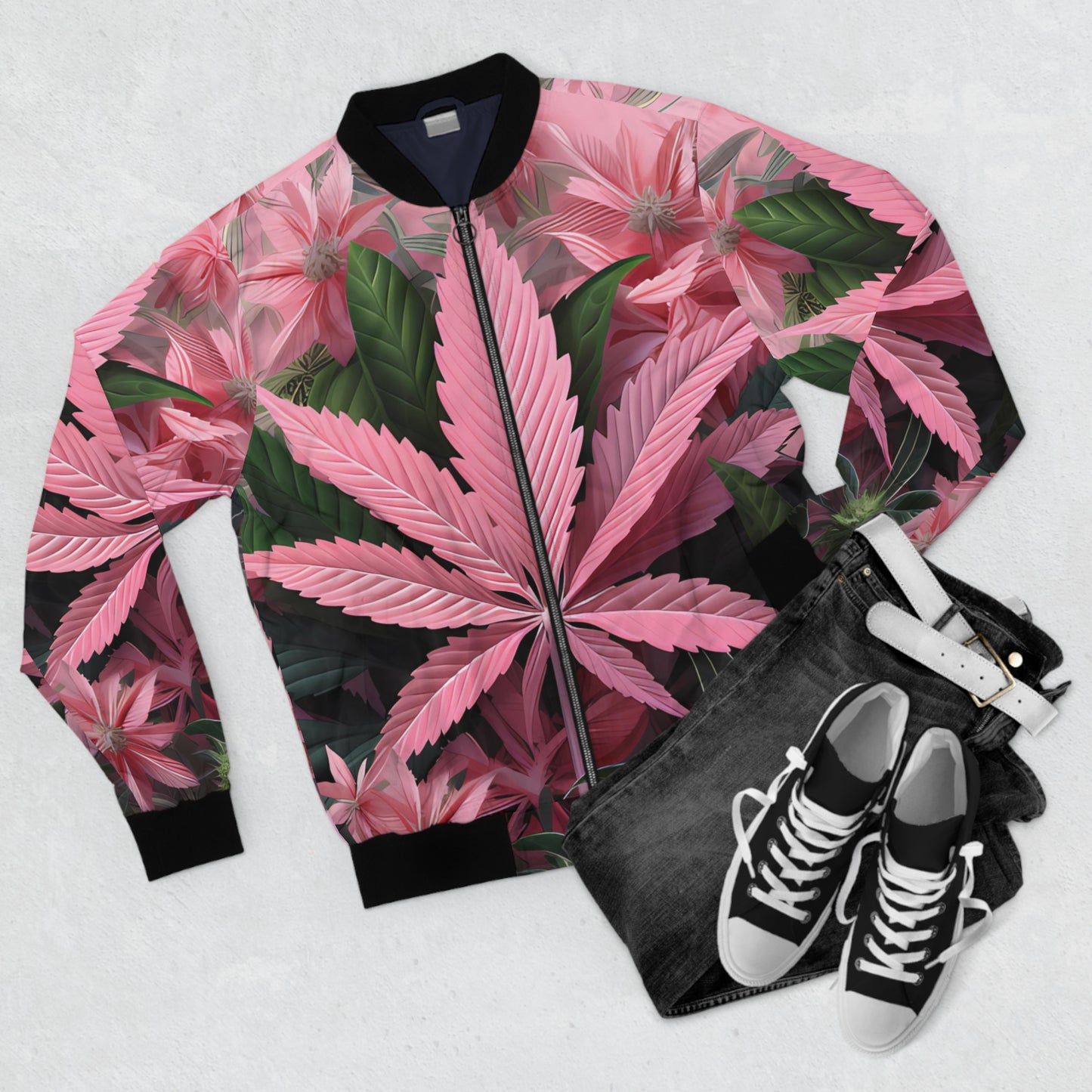 FLY HIGH Men's Bomber Jacket (AOP)