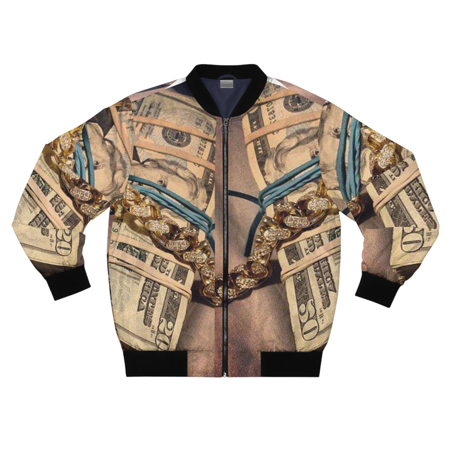 LUXE RICH Men's Bomber Jacket (AOP)