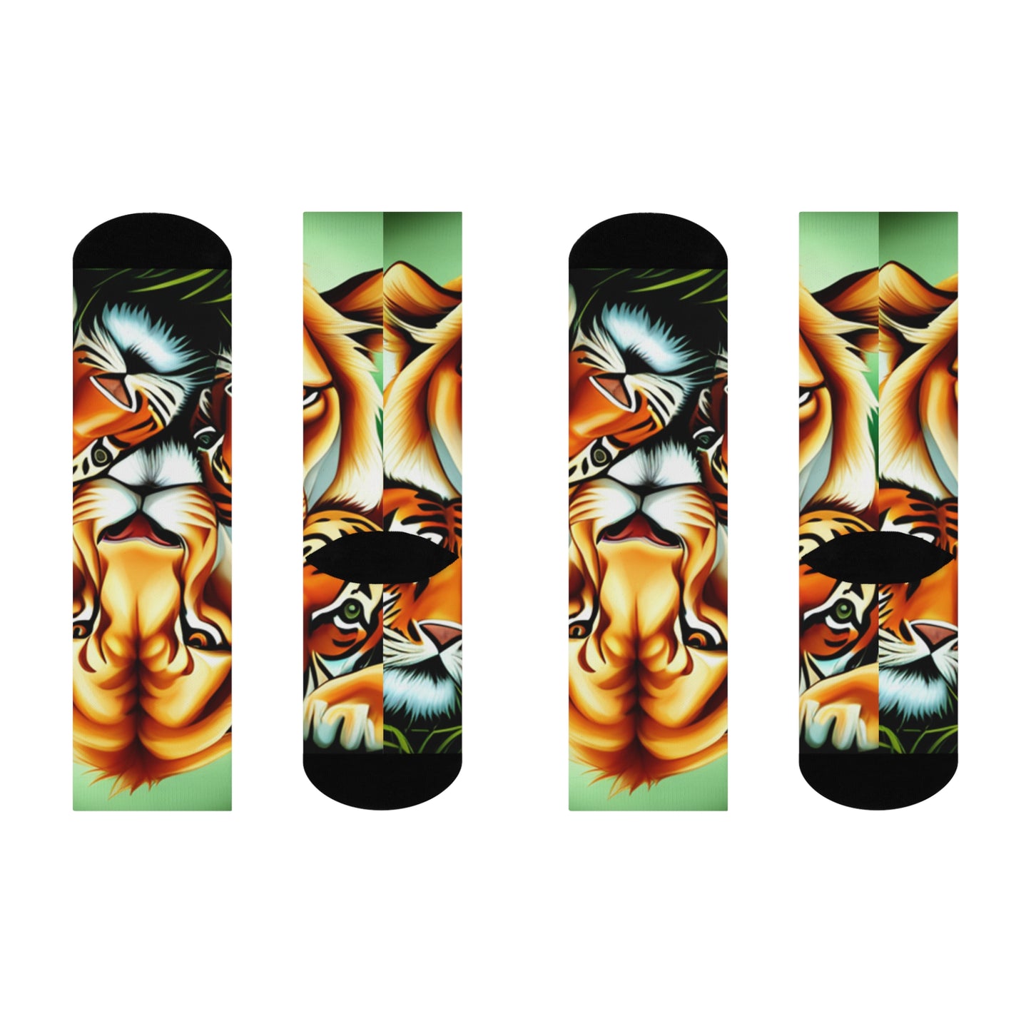 LIONS Cushioned Crew Socks