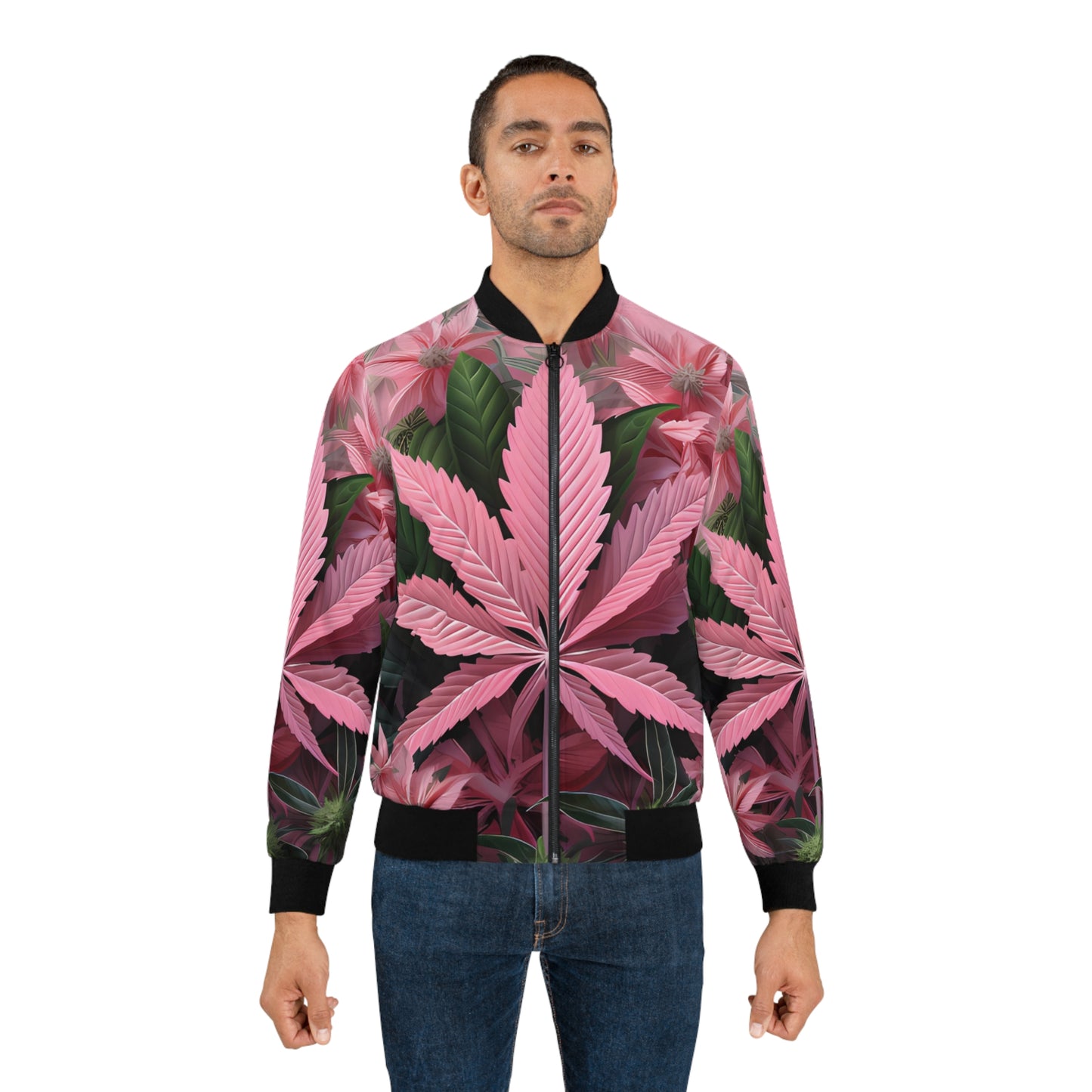 FLY HIGH Men's Bomber Jacket (AOP)