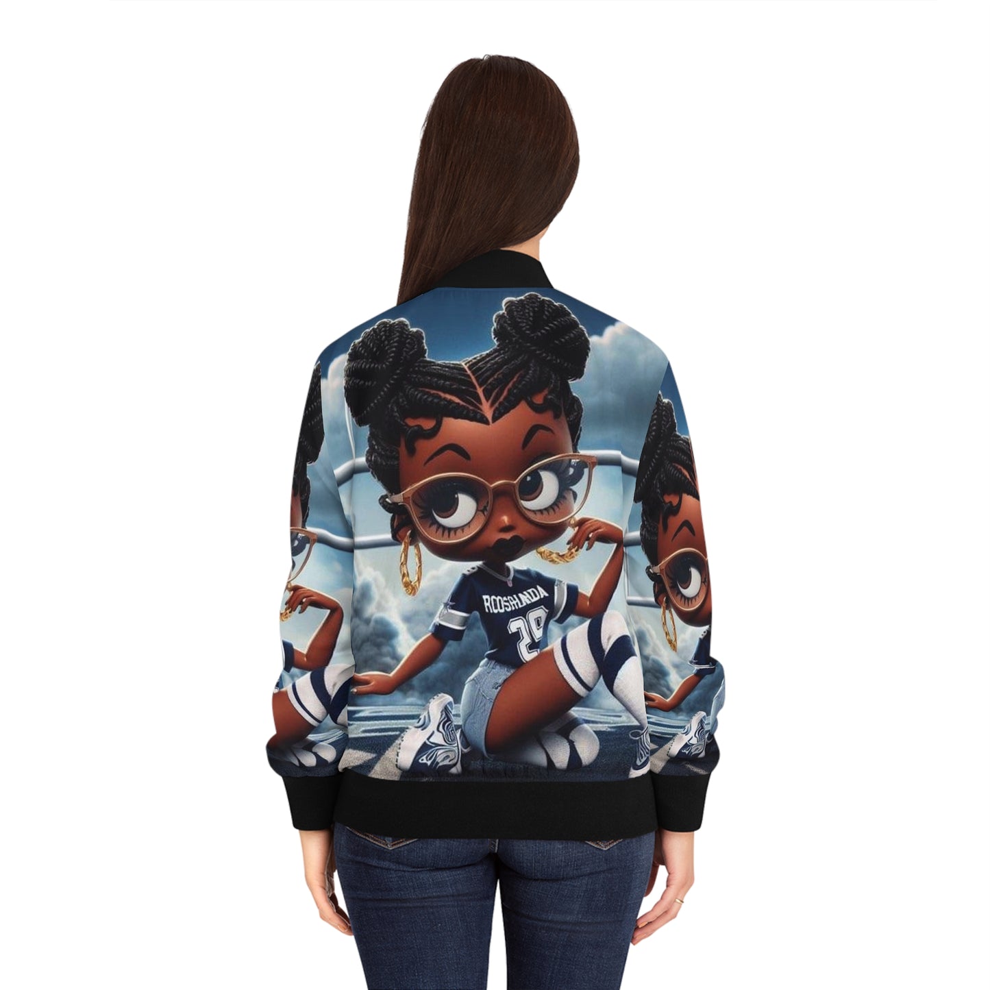 Women's Bomber Jacket (AOP)