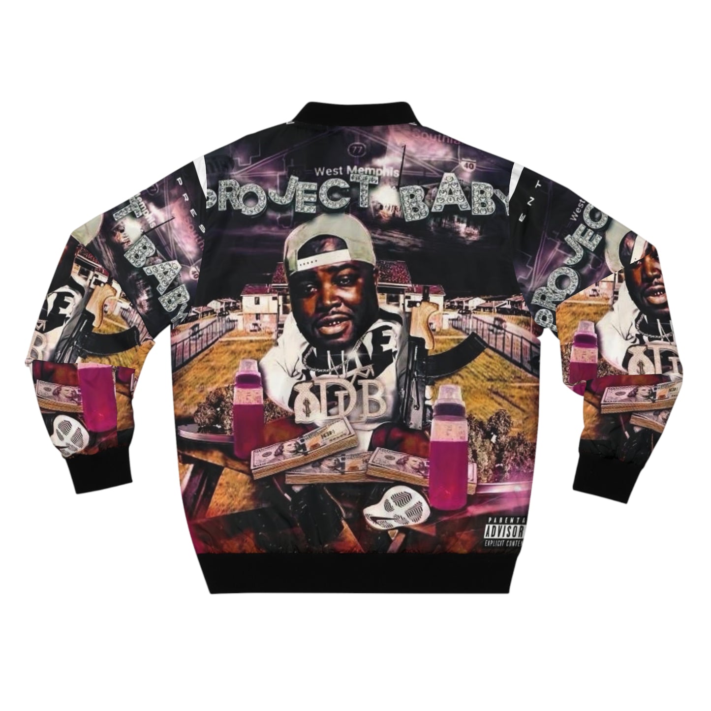 QDUB Men's Bomber Jacket (AOP)