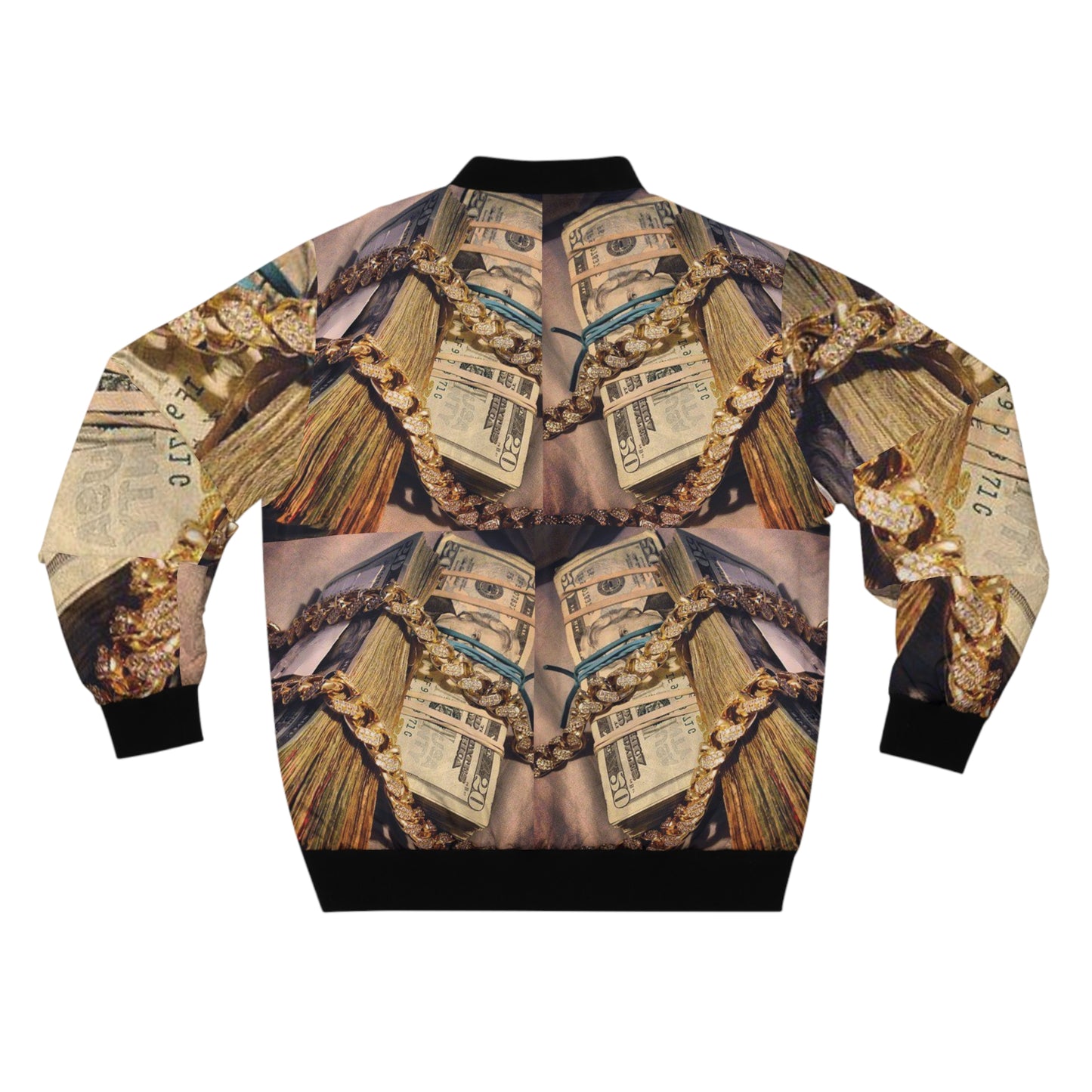 LUXE RICH Men's Bomber Jacket (AOP)