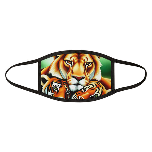 LION Mixed-Fabric Face Mask