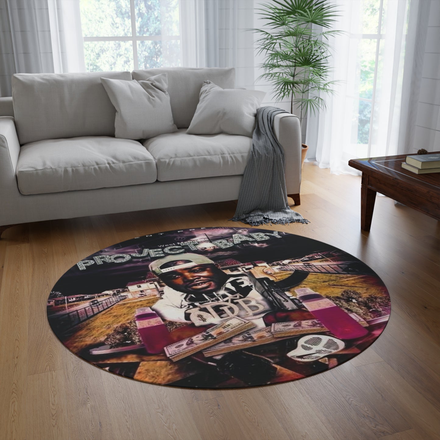 QDUB Round Rug