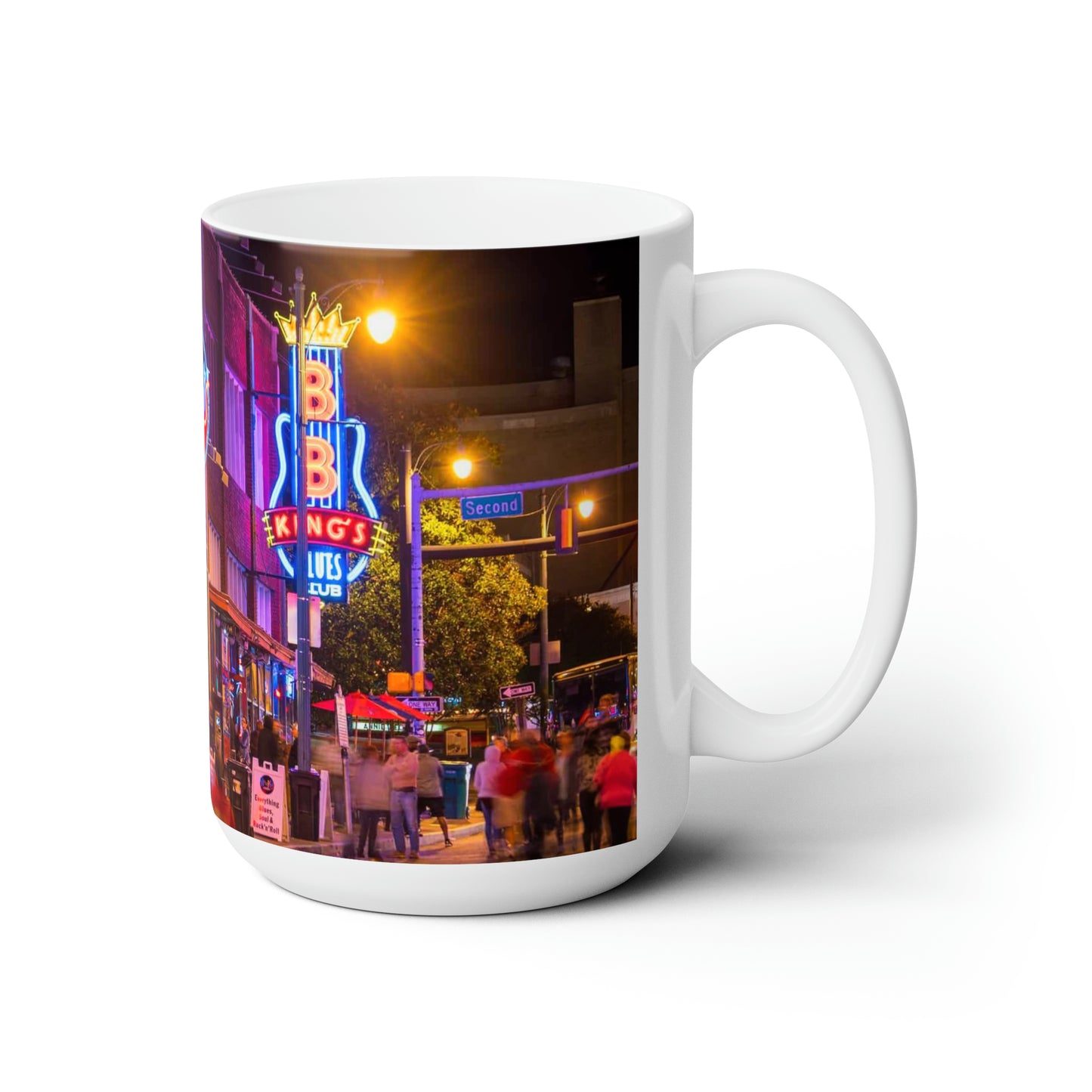 MEMPHIS BEALE STREET Ceramic Mug 15oz