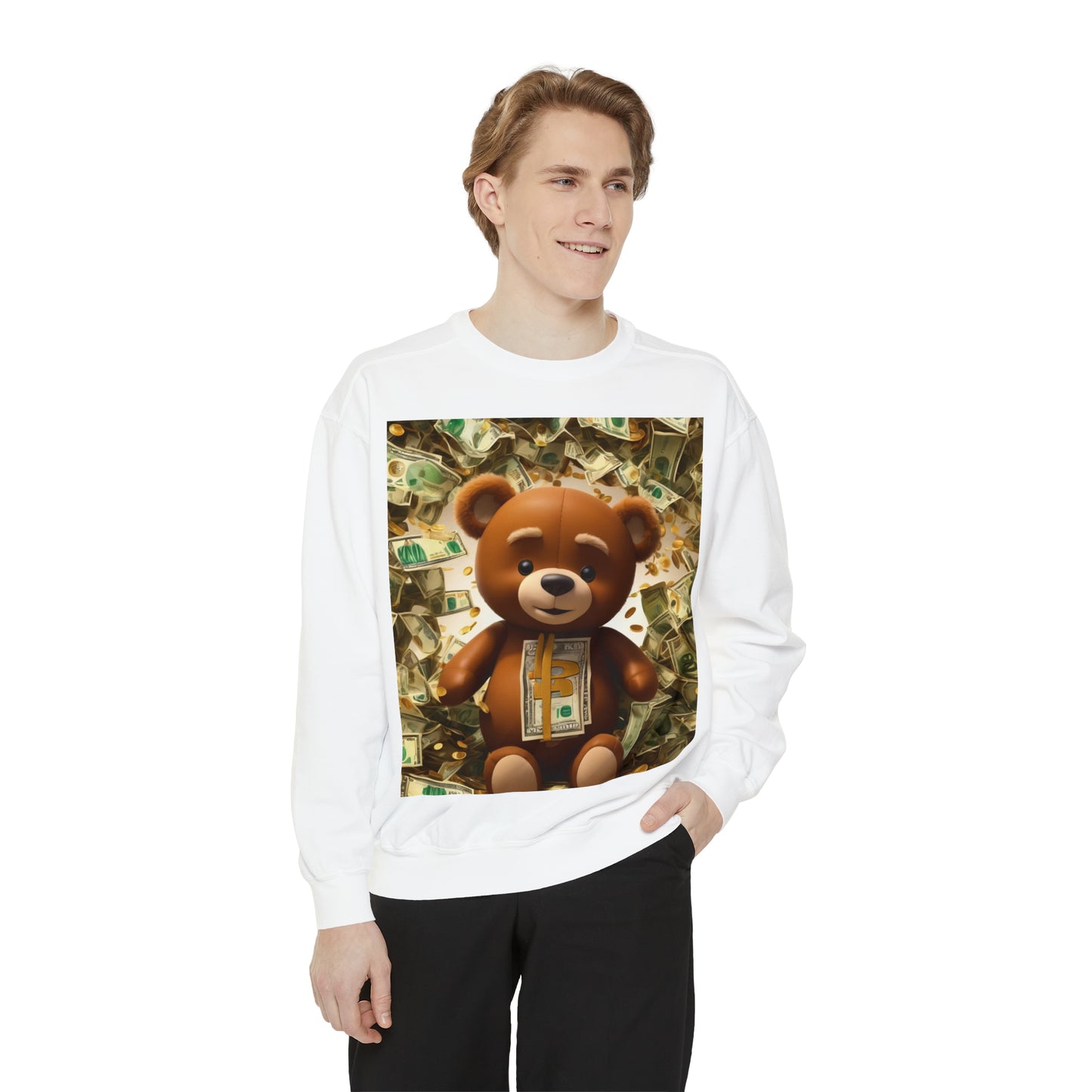 Unisex Garment-Dyed Sweatshirt