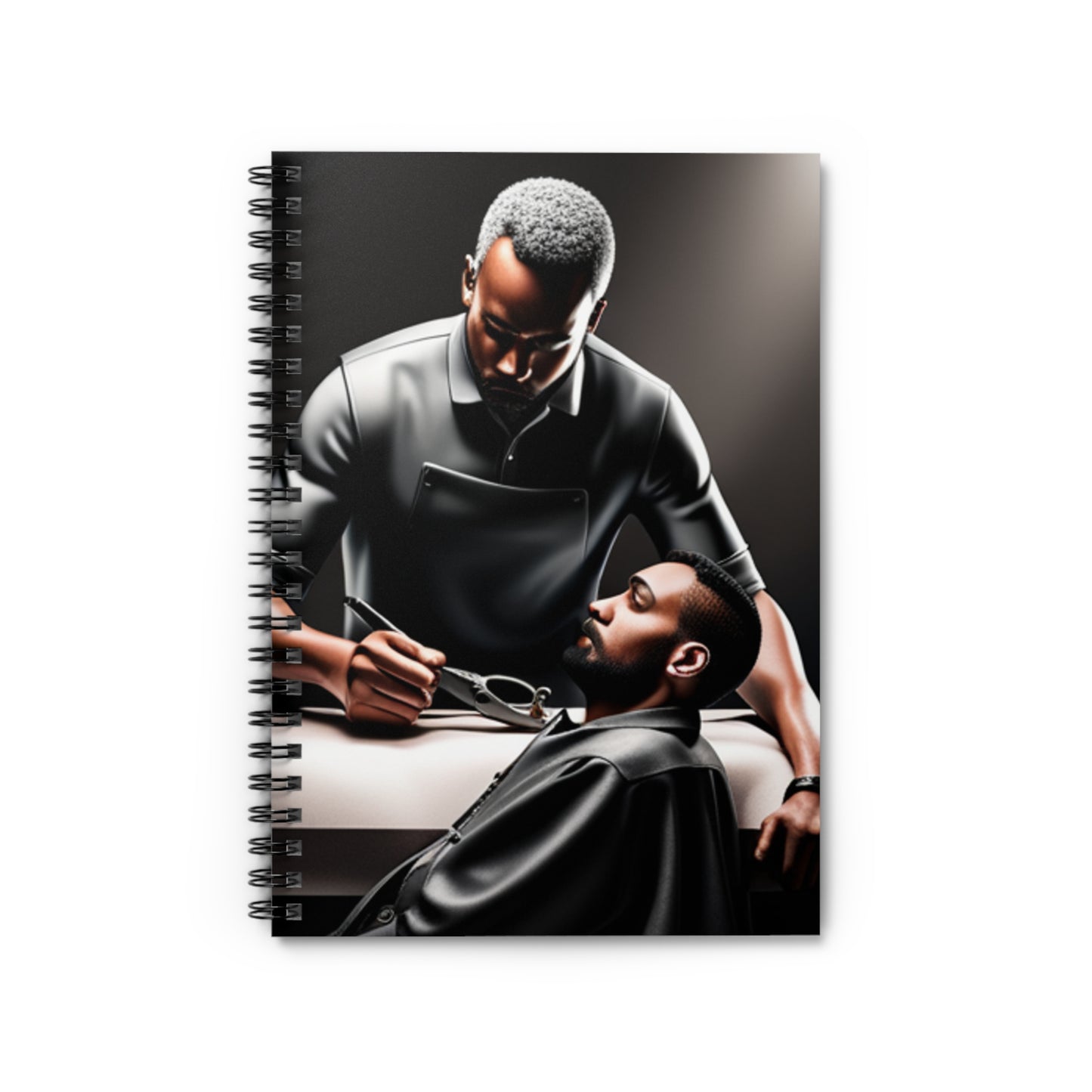 BARBER Spiral Notebook - Ruled Line
