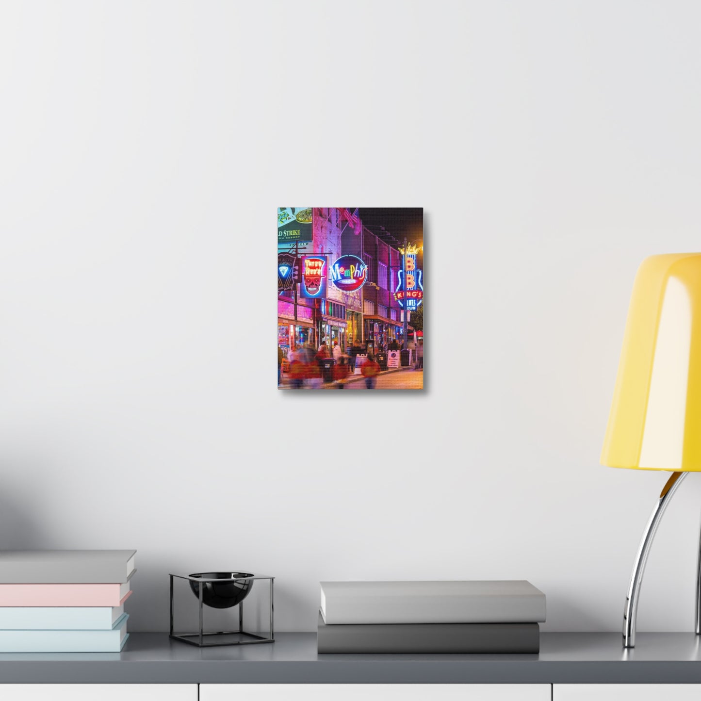 BEALE ST MEMPHIS TN Stretched Canvas